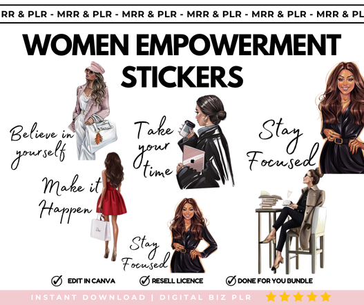 Women Empowerment Digital Stickers