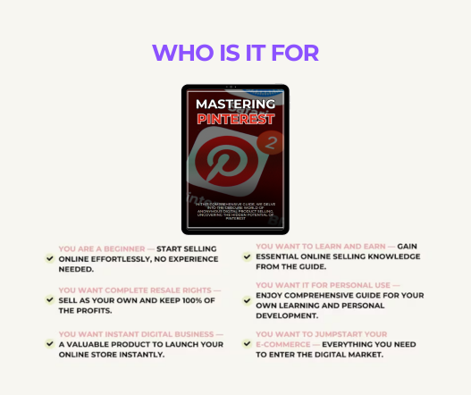 Pinterest Marketing Beginners Guide PLR