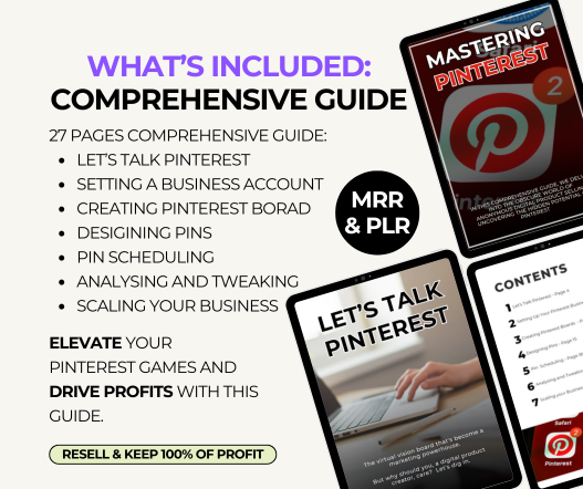 Pinterest Marketing Beginners Guide PLR