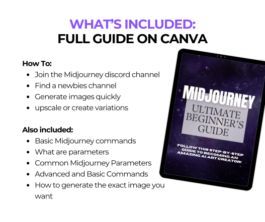 Ultimate Beginners Midjourney Prompts Bundle