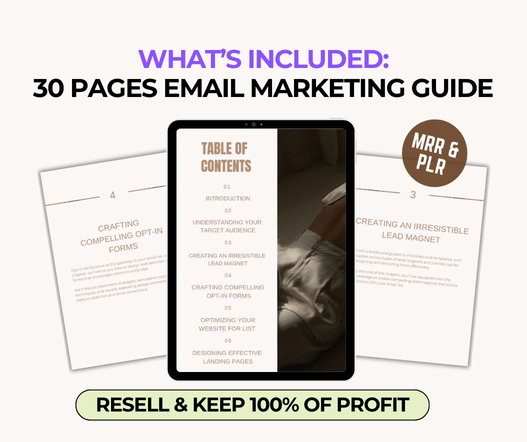 Complete Email Marketing Bundle PLR