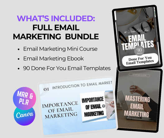 Complete Email Marketing Bundle PLR