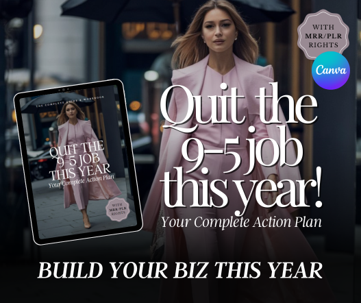 Quit The 9to5 This Year Workbook PLR