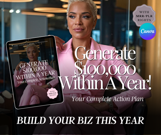 Generate 100k This Year: Action Plan Marketing PLR