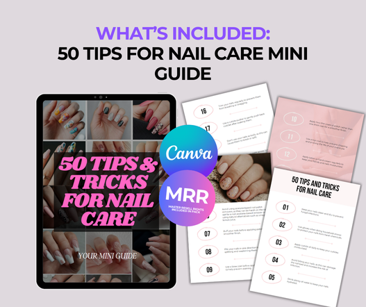 DIY Nail Care Bundle PLR