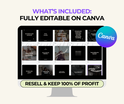 50+ Minimalist Dark Social Media Post Templates