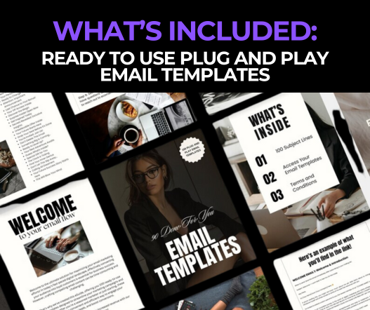 90 Done For You Email Templates with MRR