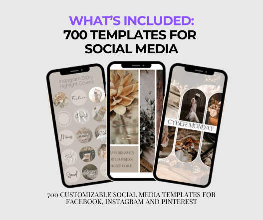 700 Social Media Templates PLR