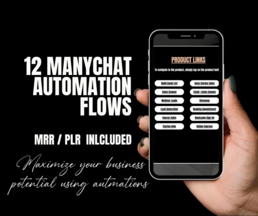 Manychat Automation Flows PLR