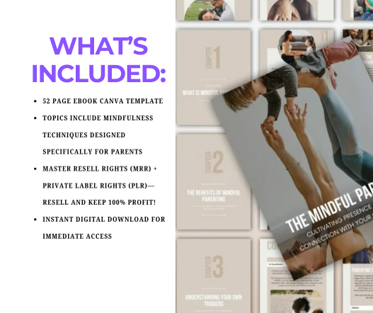 Parenting coach resources PLR - emotional intelligence guide for raising resilient kids