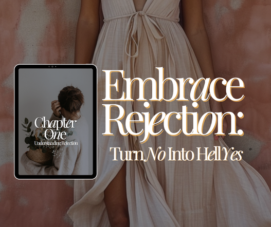 Rejection resilience workbook PLR with exercises to overcome fear of rejection and build confidence
